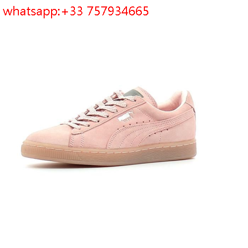 Puma suède rose best sale